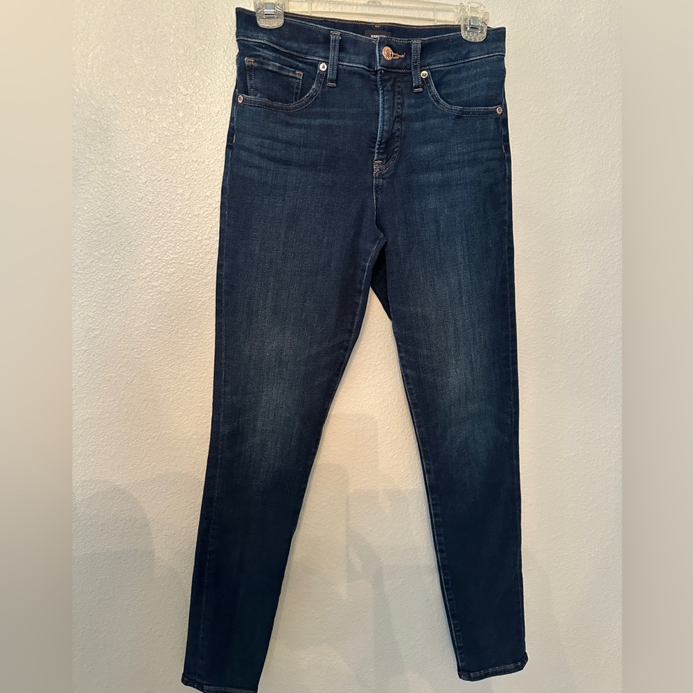 EUC Express mid rise skinny jeans, 4r